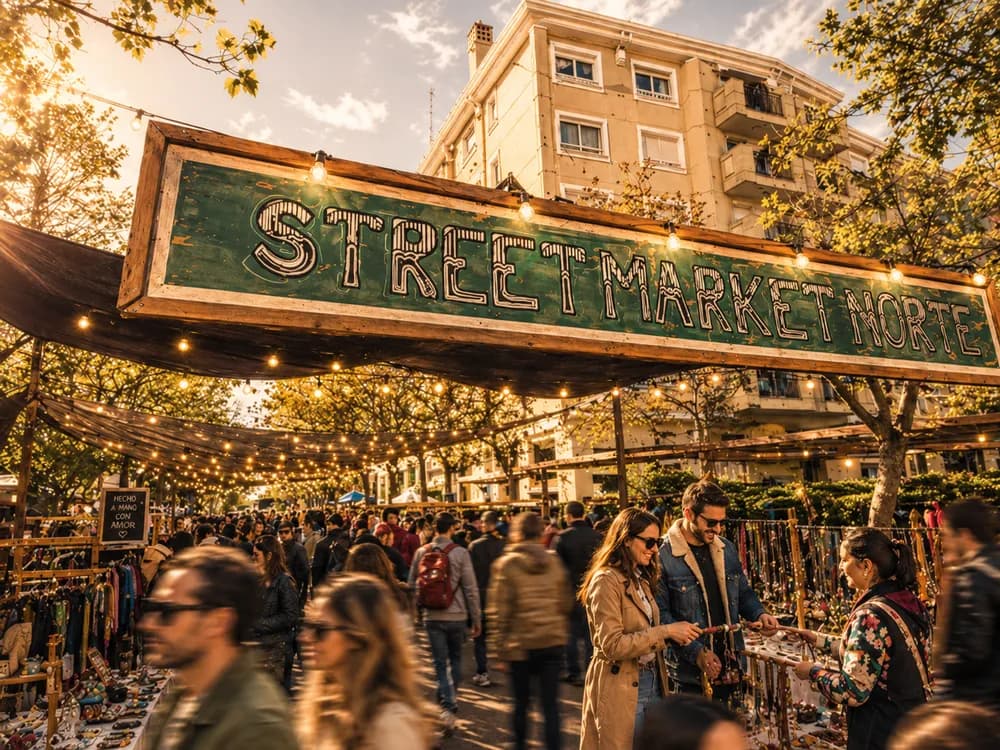 Street Market Norte — entrada del evento