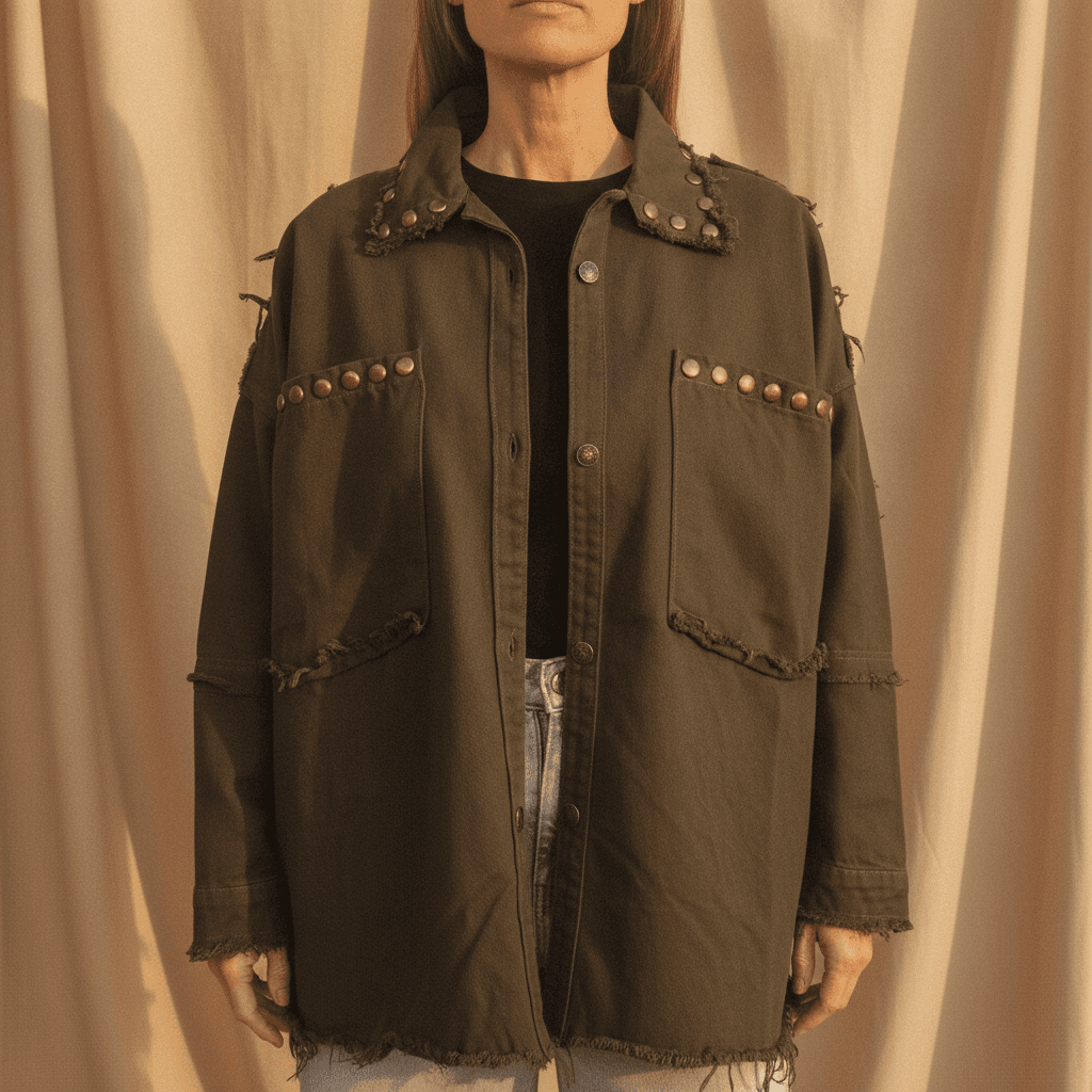 Camisaco Tierra verde militar