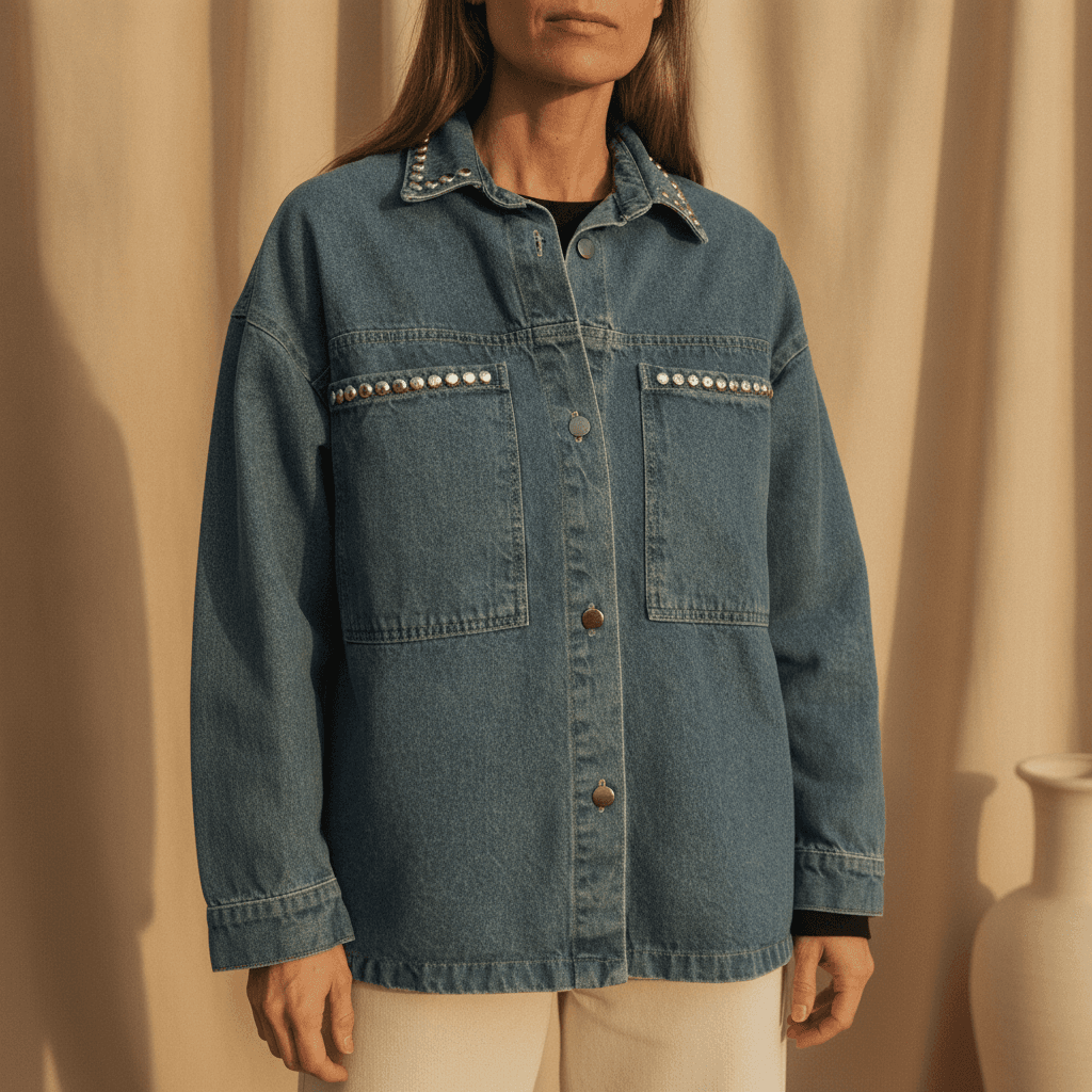 Camisaco Crux Jean azul