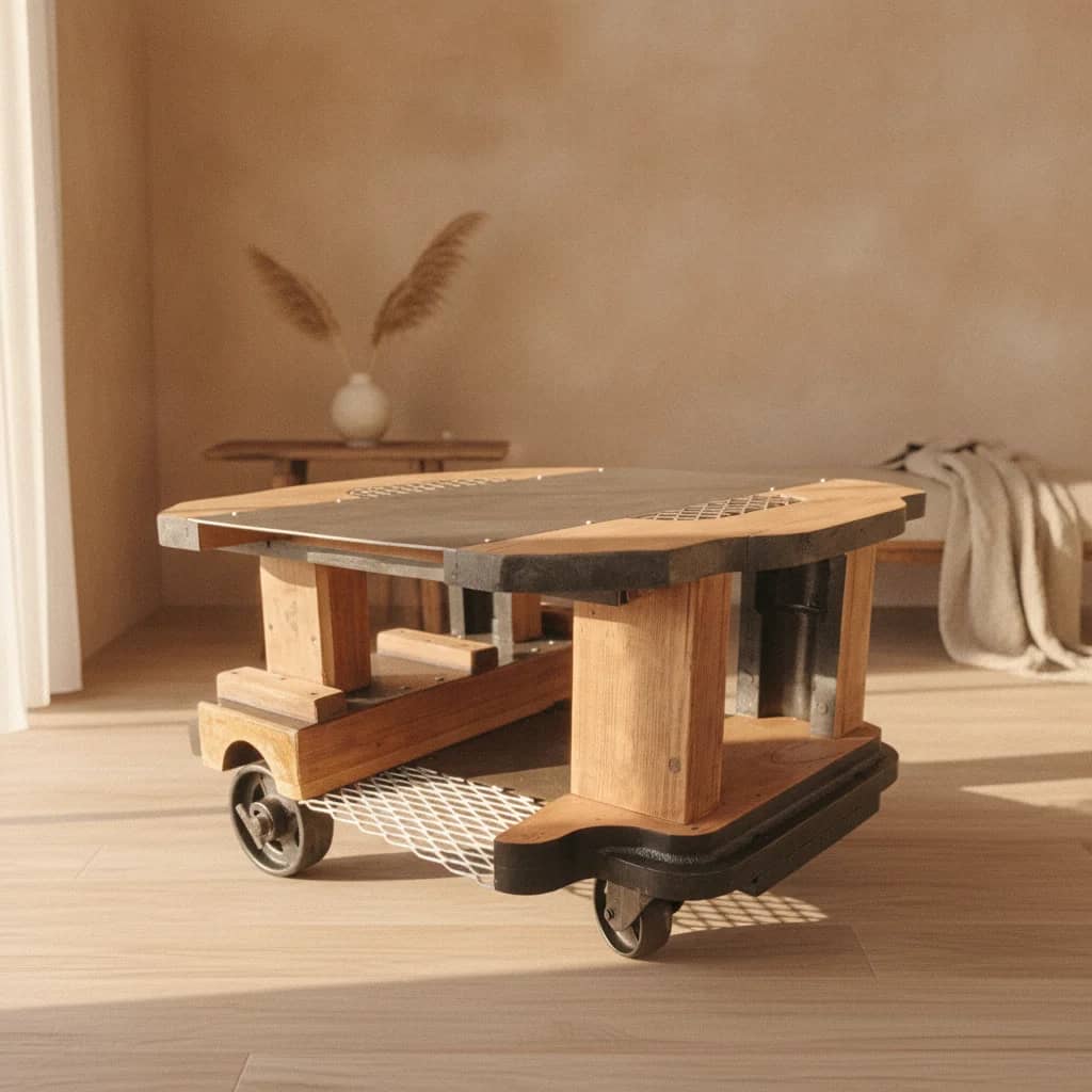 Mesa carrito industrial
