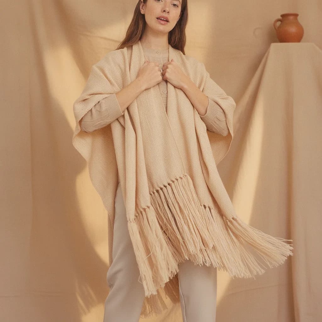 RUANA BOHO, edición limitada.