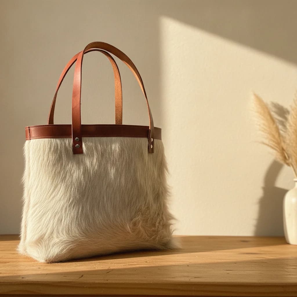 Mini bag cuero