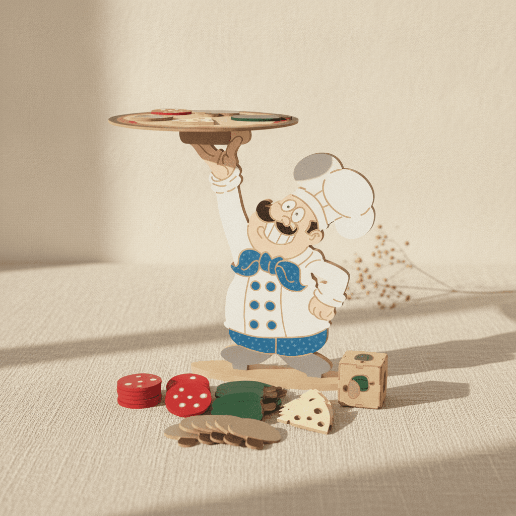Pizza en equilibrio