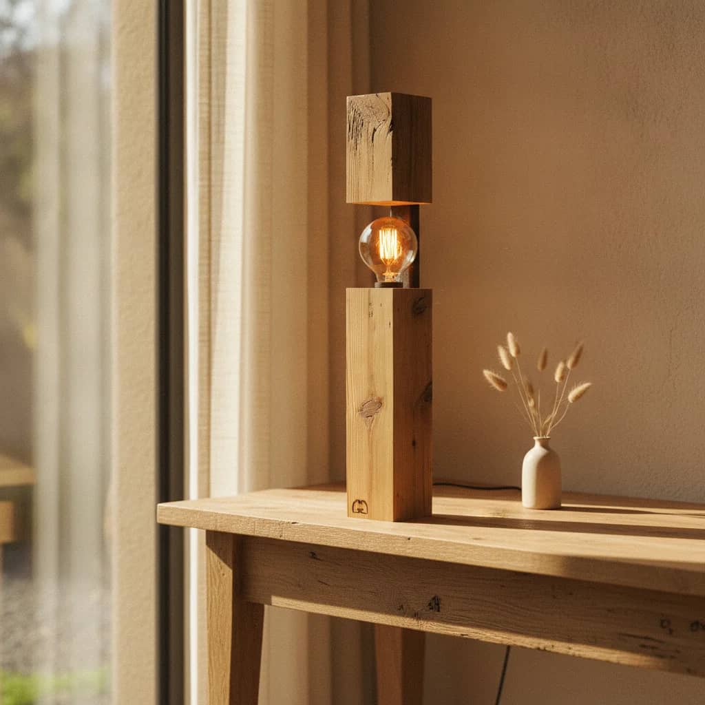 Lámpara de Mesa modelo Block