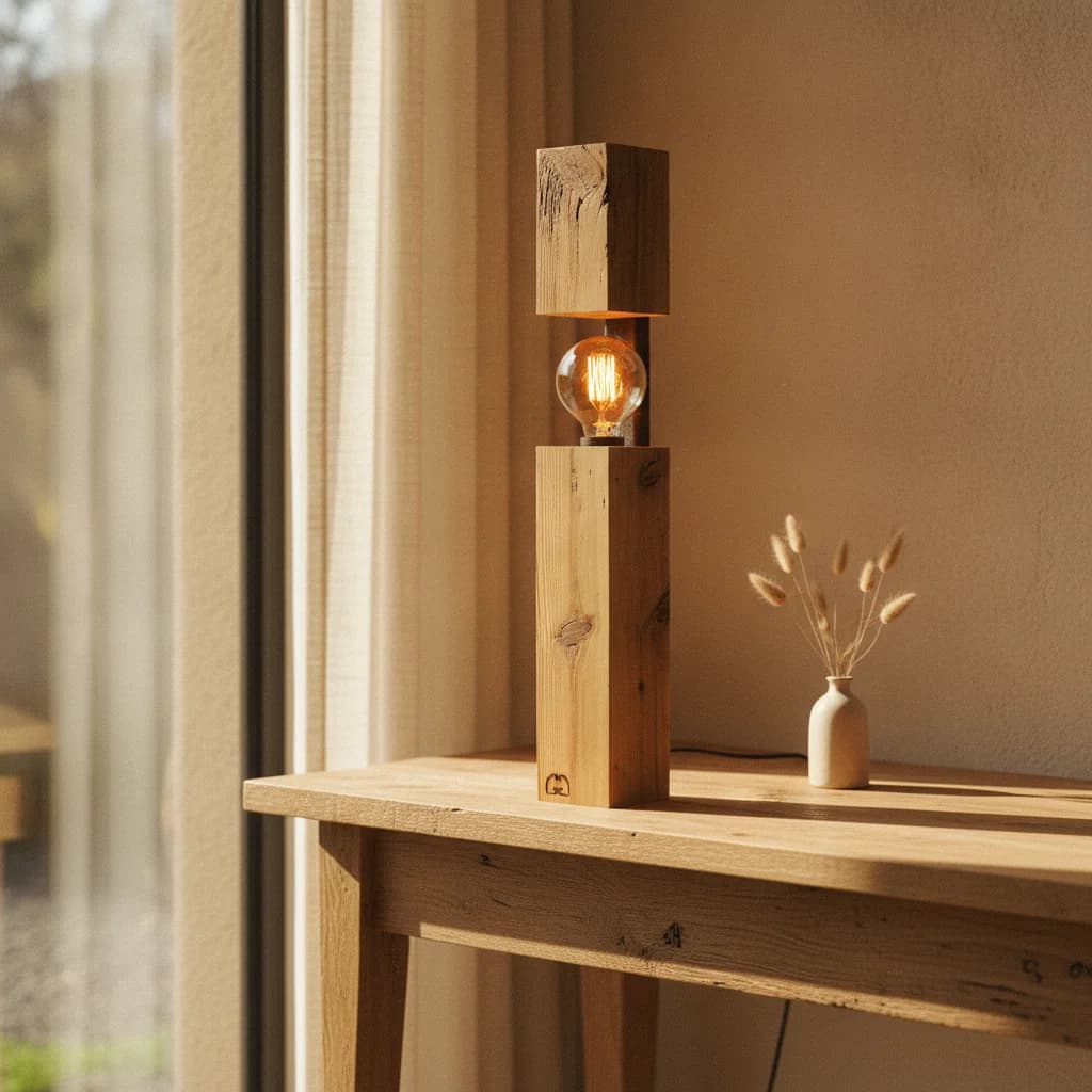 Lámpara de Mesa modelo Block