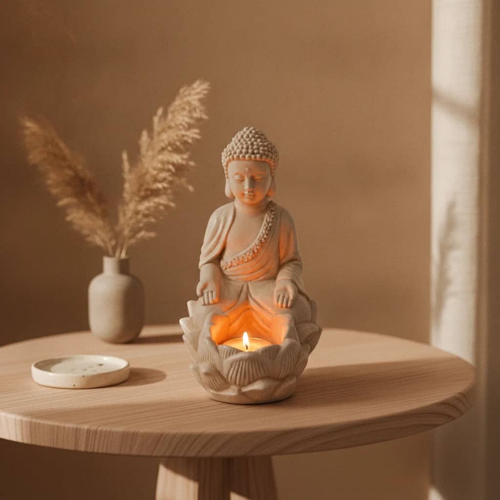 Porta velas budas