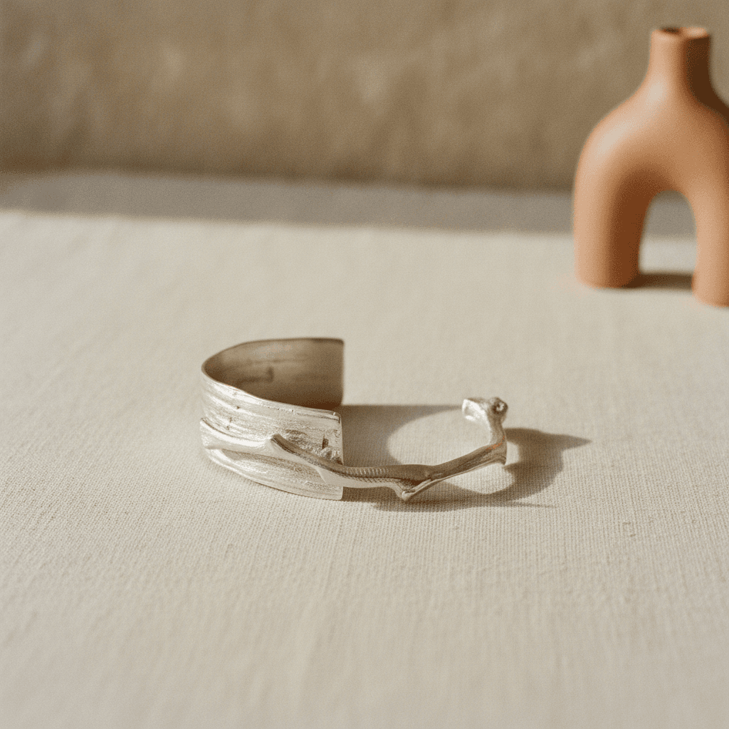 Pulsera cortezas y ramas